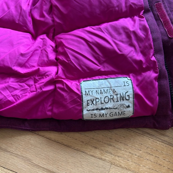 Girls The North Face Hooded HyVent Coat Size XS - Picture 8 of 9